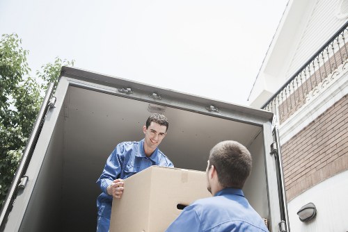 Unpacking service setting up rooms in a Knightsbridge property