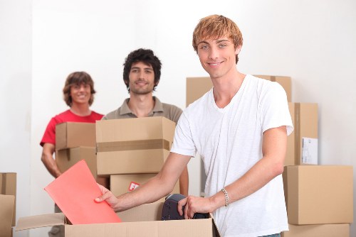 Local removals team planning a move with access and parking considerations